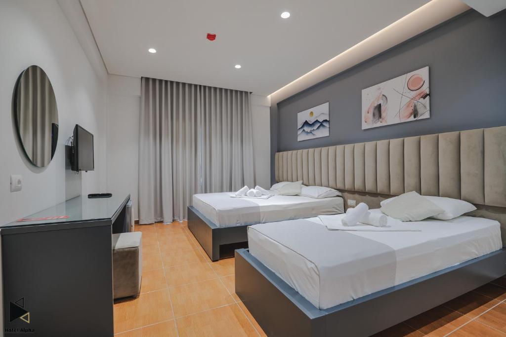 Deluxe Quadruple Room at Hotel Alpha